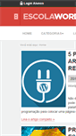 Mobile Screenshot of escolawp.com